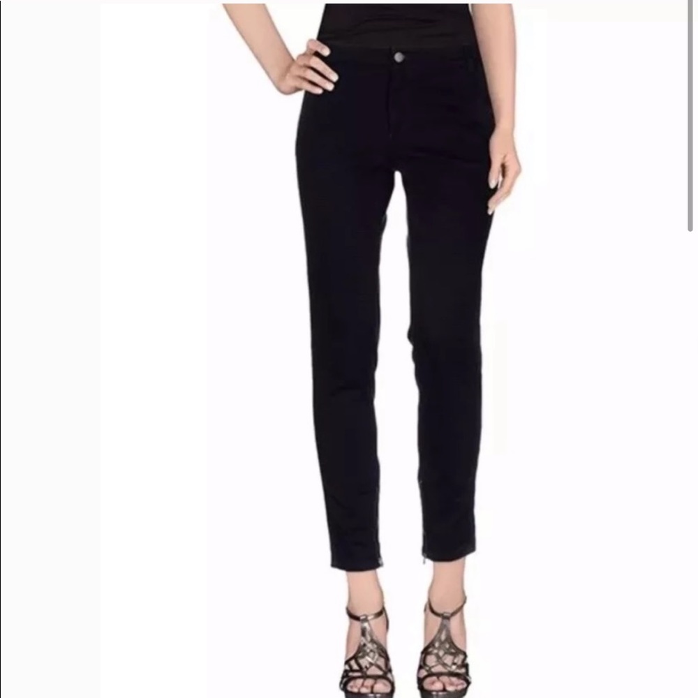 STELLA McCARTNEY Ankle Zip Skinny Jeans
